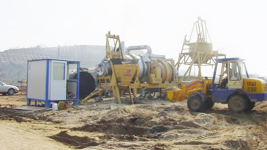 Usina móvel de mistura de asfalto – Série SLB