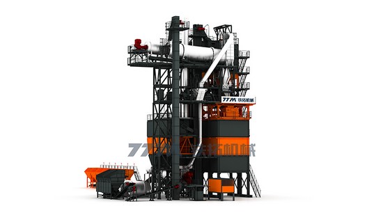 Usina de reciclagem de asfalto quente ecológica, série TSE