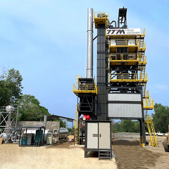 Projetos de usinas de mistura de asfalto na Malásia