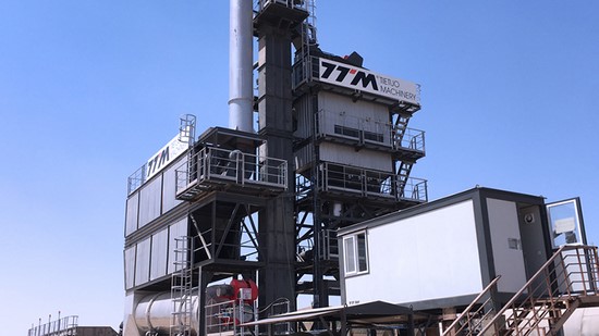 Usina misturadora de asfalto (sem silo de armazenamento), série LB