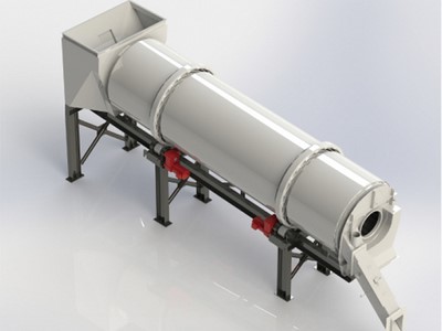 Secador de tambor rotativo (secador agregado)