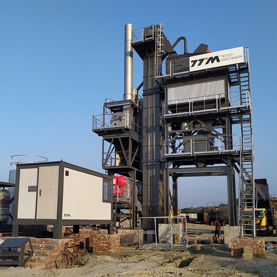 Projetos de usinas de mistura de asfalto em Bangladesh