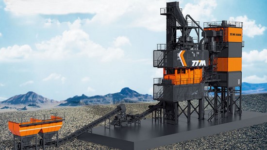 Usina de produção de areia, Série VS