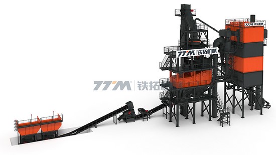 Usina de produção de areia, Série VS