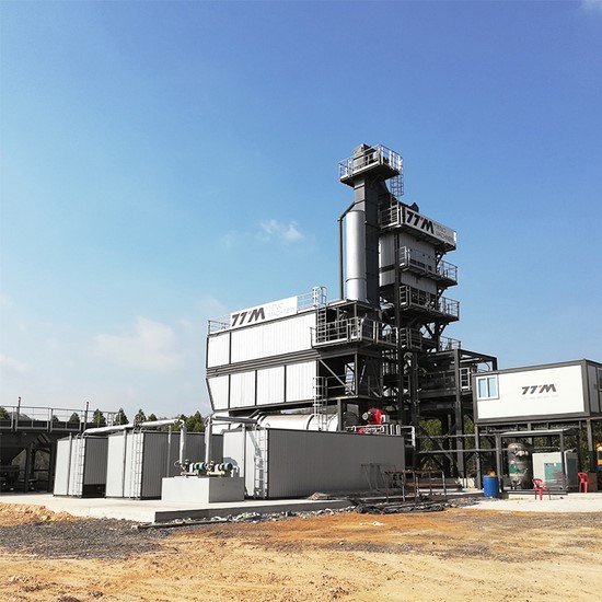 Projetos de usinas de mistura de asfalto na Tailândia